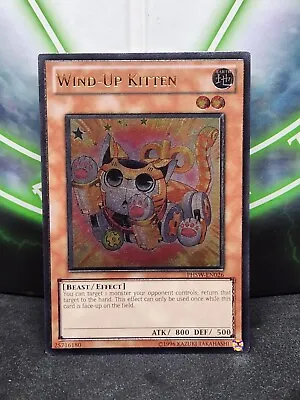 Yugioh Wind-Up Kitten PHSW-EN026 Ultimate Rare Unlimited NM  • $16