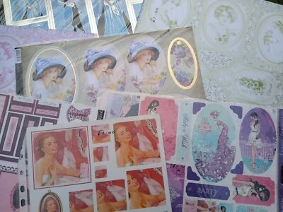 £1 • Buy Card Toppers Various - Female Romance & Style