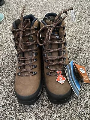 Meindl Women's Boots Steel Toe Handmade Brown • $229.99