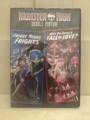 Monster High Friday Night Frights / Why Do Ghouls Fall In Love? DVD Debi Derry • $9.99