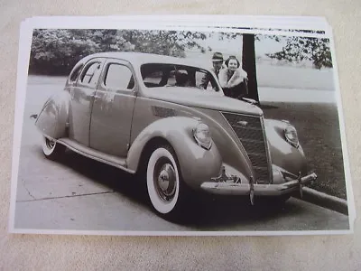 1937 Lincoln Zephyr  4 Dr  11 X 17  Photo  Picture • $27.26