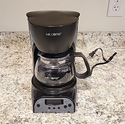 Mr. Coffee 4-Cup Coffeemaker DRX5 Black - Tested • $20