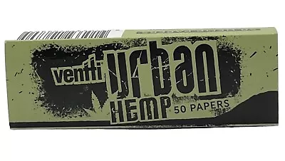 1 Pack Of Ventti Original Urban Hemp Papers With Tips (50 Leave Booklet) • $3.19