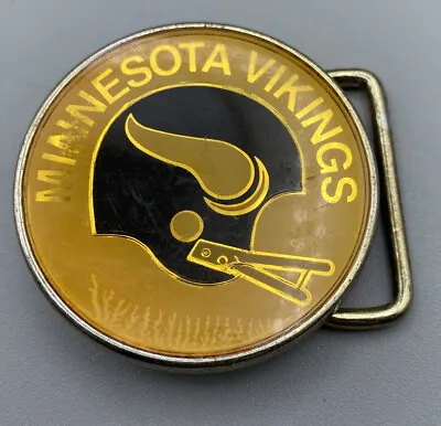 Vintage Minnesota Vikings Small Belt Buckle • $12.99