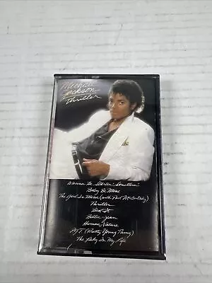 Michael Jackson Thriller Original Cassette Tape 1982  EPIC/CBS Inc. Sealed Rare! • $75