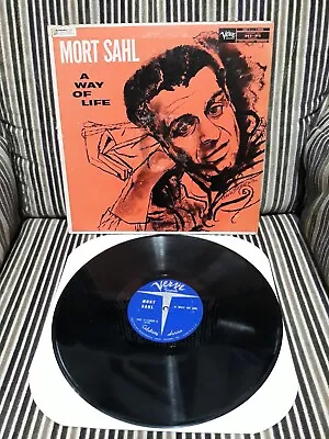 Mort Sahl-  A Way Of Life - Verve Records- MGV 15006- CELEBRITY SERIES- 1960 • $4