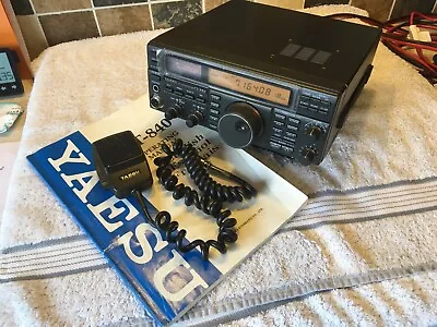 PRISTINE Yaesu FT-840 HF Transceiver With Manual DC Lead And MH-1 B8 Mic • £375