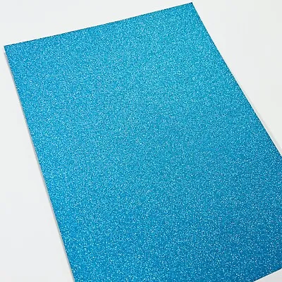 A4 Glitter Card Coloured Cardstock Premium Quality Low Shed 250gsm Crafts Mixed • £1.95