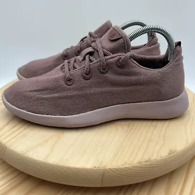 Allbirds Wool Runner Shoes Womens 9 Pink Merino Wool Trainer Gym Sneakers • $27