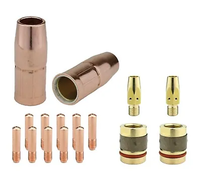 MIG Gun Parts Compatible With Miller M25-M40 Diffuser + Nozzle Ad + Tip + Nozzle • $28.20