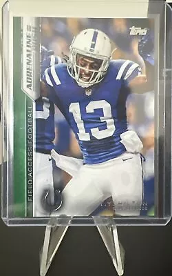 2015 Topps Field Access - Adrenaline Rush Green #ARA-TH T.Y. Hilton /50 • $3.45