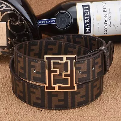 +Men's Fashion Simple Smooth Belt Multi Color Belt Retro Letter Belt++ • $23.50