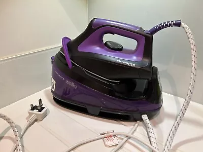 £50 • Buy Rowenta Easy Steam Generator Iron, Black/Purple
