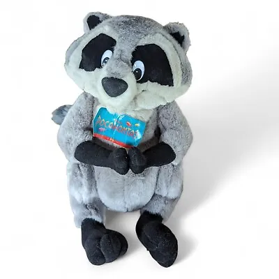 Disney Vintage Pocahontas Meeko Racoon Large 13  Plush Stuffed Animal W 11  Tail • $29.65