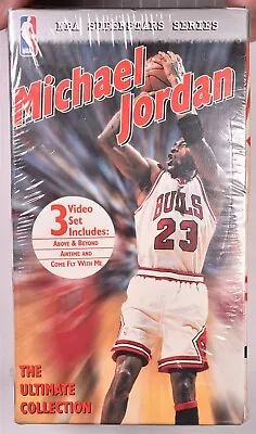 Michael Jordan NBA Superstars Series - 3 VHS Set Factory Sealed  • $19.99