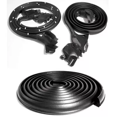 1973-77 Monte Carlo Door Trunk Weatherstrip Seal Rubber Kit Metro USA • $179.95