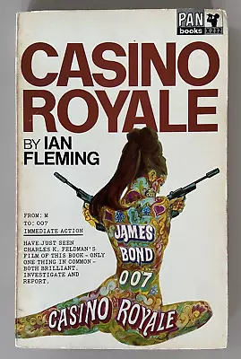 Casino Royale | Ian Fleming James Bond | Pan X232 1965 Film Tie In | Vintage • £7