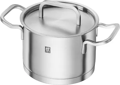 ZWILLING MOMENT STOCK POT 16cm SILVER • £54