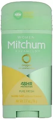 Mitchum For Women Advanced Control Anti-Perspirant Deodorant Invisible Solid Pur • $33.99