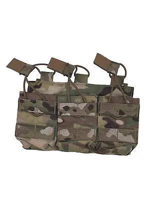 ATS Tactical Slimline Triple 5.56 Shingle Pouch Multicam New Without Tags USGI • $30.59