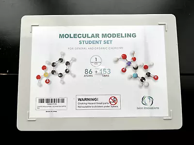 $4 • Buy Molecular Modeling Student Kit/Ixion Innovations/86 Atoms-153 Links