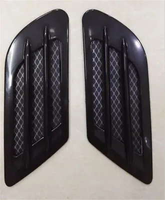 Car Side Air Flow Vent Fender Hole Cover Intake Grille Duct Decoration Sticker • $15.74