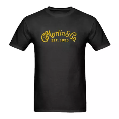 Logo Martin&Co Guitar Unisex Men Women T-shirt USA Sz • $25