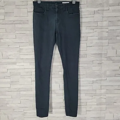 Mens DENIM & CO Jeans Black Super Skinny Extra Slim Fit Stretch Waist 32 Leg 34 • £14.70