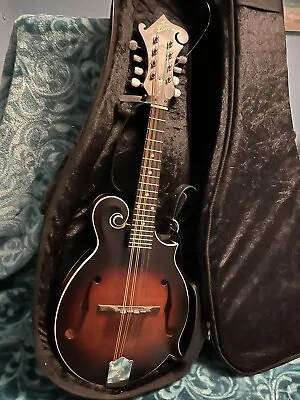 The Loar LM-310F Hand-Carved F-Style Mandolin Vintage Brown • $425.95