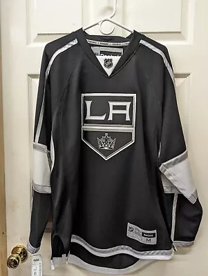 LA Kings 2008-11 Blank Black Replica Reebok Jersey • $85