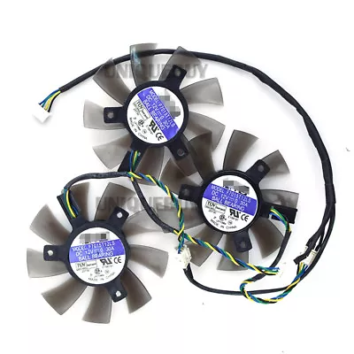 Cooling Fan R7 260 350 360 R9 390X For Sapphire HD6930 2G VGA Cooler 75mm • $22.17