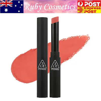 3CE Slim Velvet Lip Color #Mellow Peach 3 Concept Eyes Lipstick Korean Lip Stick • $35.50