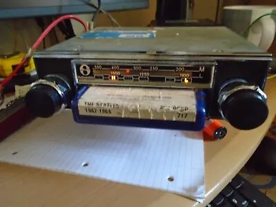 Classic Car 8 Track Radio Tape Player Radiomobile 108sr Please Read Listing !! • £44.99