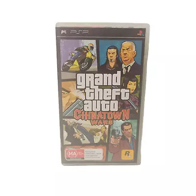 Sony PlayStation Portable PSP Video Game Grand Theft Auto Chinatown Wars Crime • $79.50