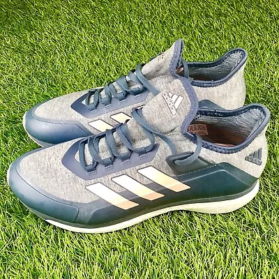 New Adidas Fabela X Boost Size 12 Field Hockey Shoes Denim Blue Pink AC8788 • $50