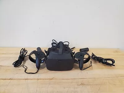Oculus Rift PC Virtual Reality Headset VR W/ Controllers Etc Look • $119.95