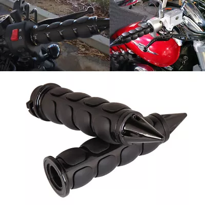 1  Spike Motorcycle Handle Bar Hand Grips For Suzuki Boulevard M109R M50 M90 M95 • $32.66