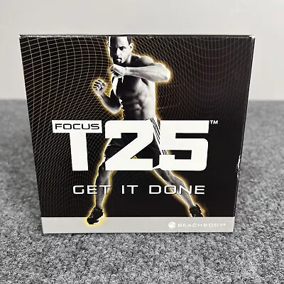 T25 Focus Get It Done Alpha + Beta By Beach Body DVD's • $22.49