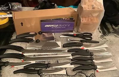 Miracle Blade III “The Perfection Series” 15 Piece Knife Cutlery Set • $53