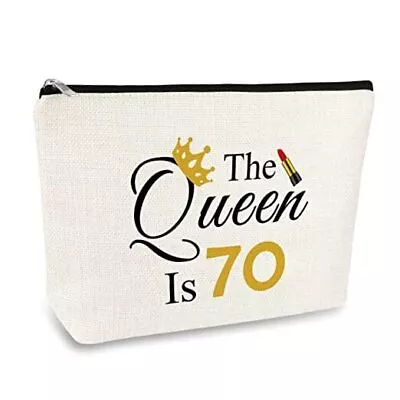 70th Birthday Gifts For Women Grandma Makeup Bag 70 Year Old Birthday 361_NO15 • £19.54