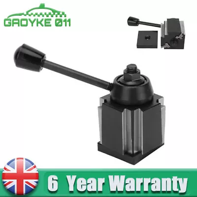 Wedge GIB Type Quick Change Toolpost Tool Holder Lathe Tool Metalworking 250-000 • £48.88