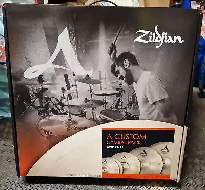 Zildjian A Custom Box Set Brand New Never Opened  • £800