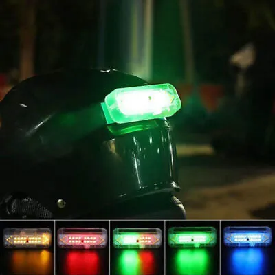 Motorcycle Parts 8 Flashing Mode Solar Strobe Warning LED Emergency Signal Light • $9.88