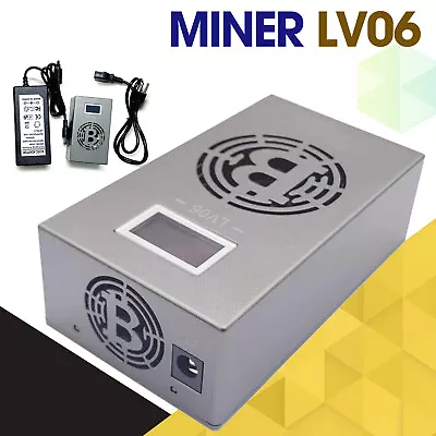 Miner V6 Bitcoin Miner 500GH/S Bticon Lotto Device SHA256 DGB BM1366 • $280.87