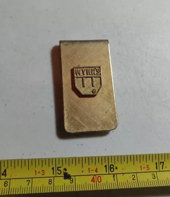 Vintage Wynn's Oil Logo Advertising Money Clip • $19.99