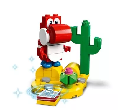 LEGO Minifigure Super Mario Series 5 - RED YOSHI - 71410 Mini Figure Character • £2.26