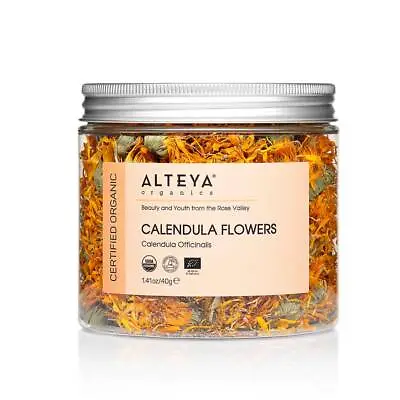 $7.50 • Buy Alteya Organics Dry Calendula Flowers USDA Certified Organic Herbal Tea, 1.35 Fl