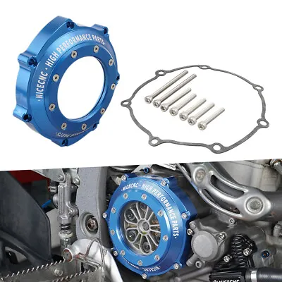 Anodized Clear Clutch Cover & Gasket Kit For Yamaha YFZ450R SE 2009-2023 YFZ450X • $108.99