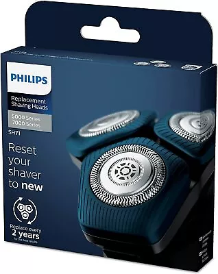 $105.73 • Buy Philips® Electric Shaver Replacement Heads Blades Series 7000 Angular 5000 SH71