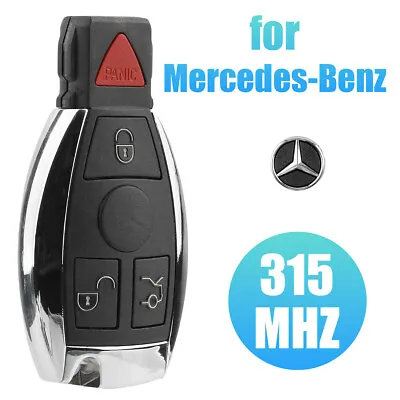 Replacement Remote For Mercedes Benz IYZ3312 Keyless Entry Car Key Fob Control • $16.89